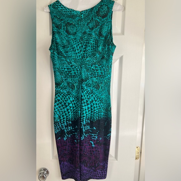 Calvin Klein Ombré Snake Print Dress - Picture 2 of 4